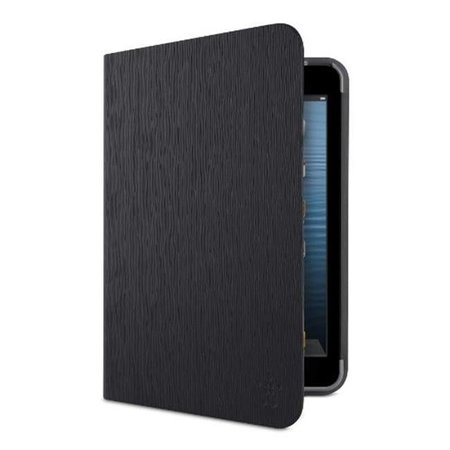 FASTTRACK Formfit Textured Case & Stand for iPad mini; Blacktop FA602998